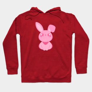 Pink Rabbit Hoodie